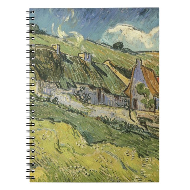 Vincent van Gogh - Thatched Cottages Notebook (Front)