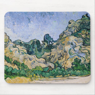 Vincent van Gogh The Alpilles, 1889 Mouse Pad