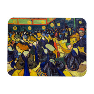 Vincent van Gogh - The ballroom at Arles Magnet