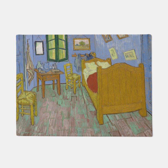 Vincent Van Gogh The Bedroom Doormat (Front)