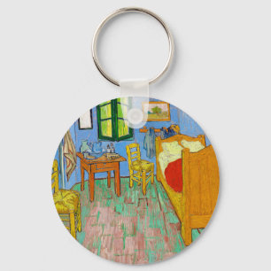Vincent Van Gogh The Bedroom in Arles Key Ring