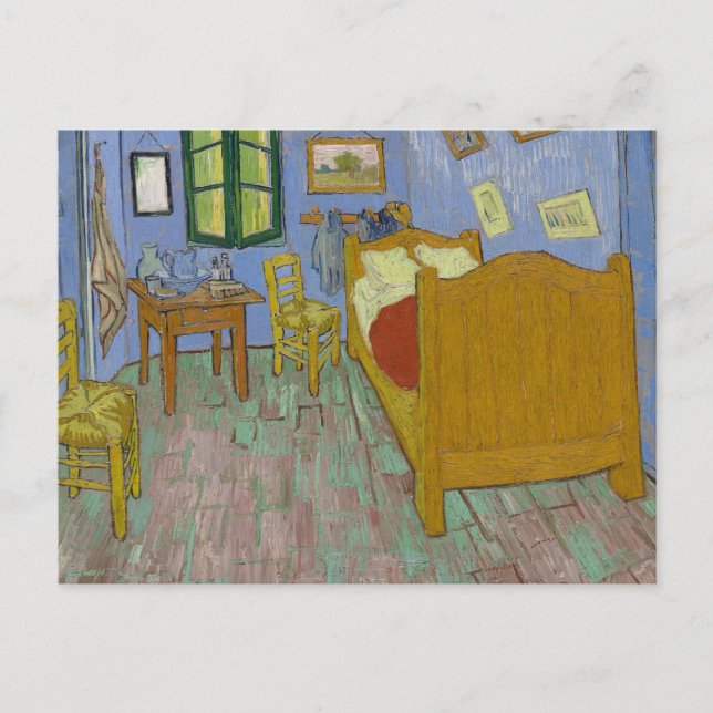 Vincent Van Gogh The Bedroom Postcard (Front)
