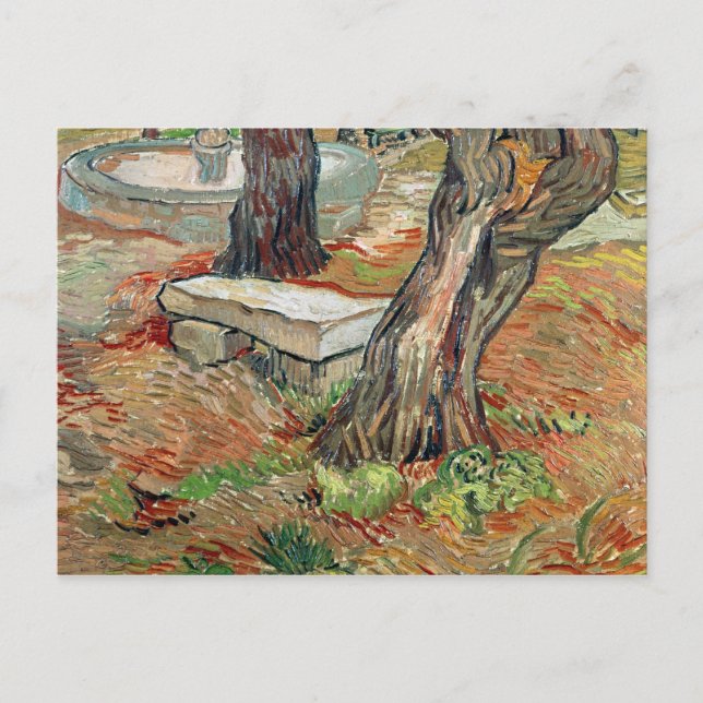 Vincent van Gogh | The Bench at Saint-Remy Postcard (Front)