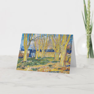 Vincent van Gogh - The Blue Train Card