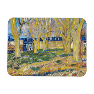 Vincent van Gogh - The Blue Train Magnet