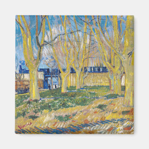 Vincent van Gogh - The Blue Train Magnet