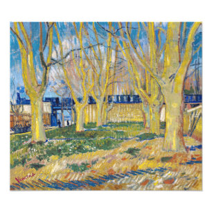 Vincent van Gogh - The Blue Train Photo Print