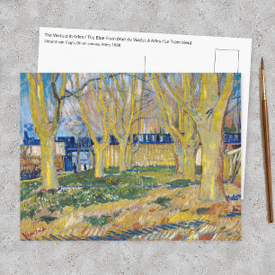 Vincent van Gogh - The Blue Train Postcard