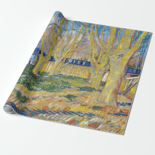 Vincent van Gogh - The Blue Train Wrapping Paper
