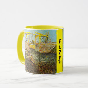 Vincent Van Gogh - The bridge of Langlois at Arles Mug