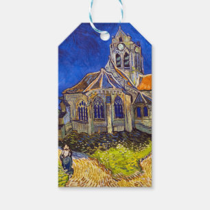 Vincent van Gogh - The Church at Auvers Gift Tags
