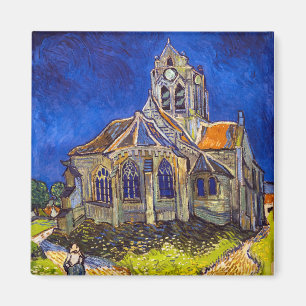 Vincent van Gogh - The Church at Auvers Magnet