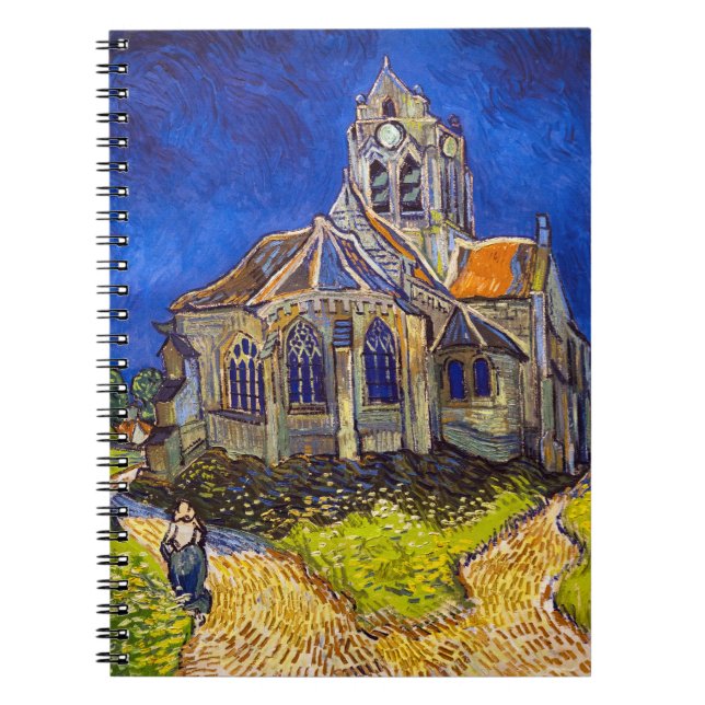 Vincent van Gogh - The Church at Auvers Notebook (Front)