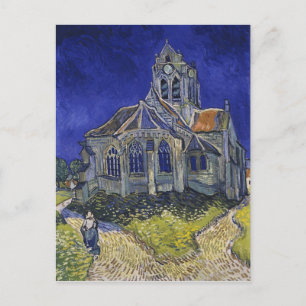 Vincent Van Gogh - The Church at Auvers Postcard