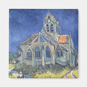 Vincent van Gogh   The Church at Auvers-sur-Oise Magnet