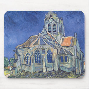 Vincent van Gogh The Church at Auvers-sur-Oise Mouse Pad