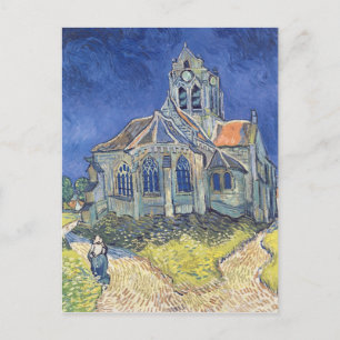 Vincent van Gogh   The Church at Auvers-sur-Oise Postcard