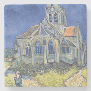 Vincent van Gogh The Church at Auvers-sur-Oise Stone Coaster
