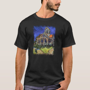 Vincent Van Gogh - The Church at Auvers T-Shirt