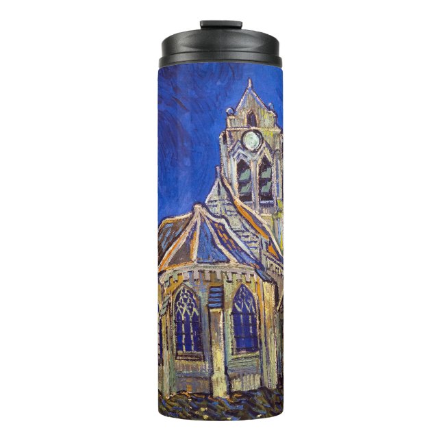 Vincent van Gogh - The Church at Auvers Thermal Tumbler (Front)