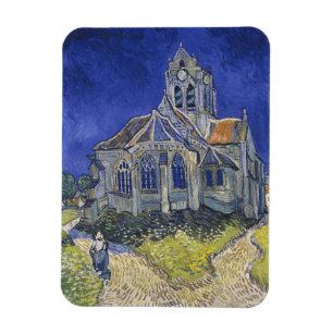 Vincent Van Gogh, The Church in Auvers Magnet