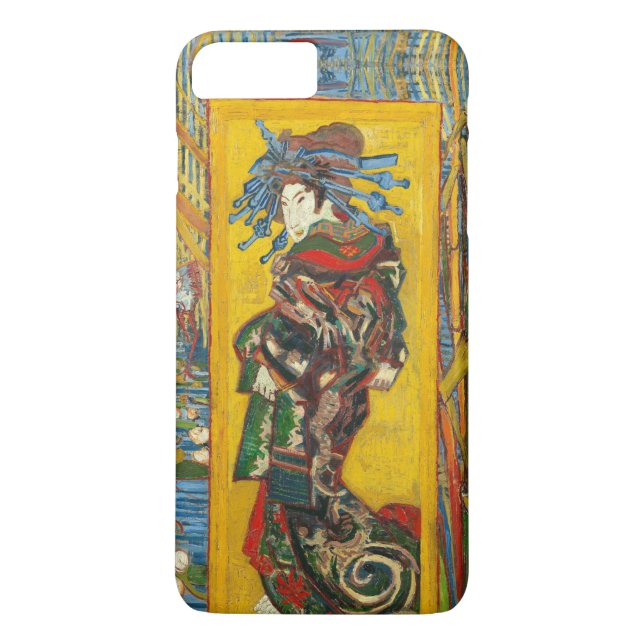 Vincent Van Gogh The Courtesan after Eisen Case-Mate iPhone Case (Back)