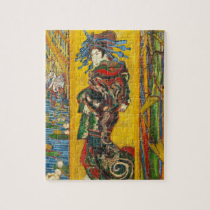 Vincent Van Gogh The Courtesan after Eisen Jigsaw Puzzle