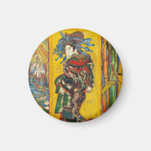 Vincent Van Gogh The Courtesan after Eisen Magnet