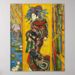 Vincent Van Gogh The Courtesan after Eisen Poster<br><div class="desc">Van Gogh The Courtesan after Eisen Poster</div>