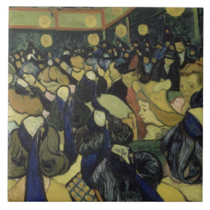 Vincent van Gogh - The Dance Hall in Arles Ceramic Tile
