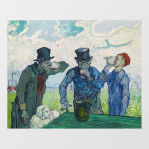 Vincent van Gogh - The Drinkers, after Daumier
