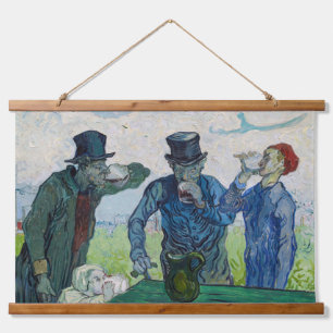 Vincent van Gogh - The Drinkers, after Daumier Hanging Tapestry