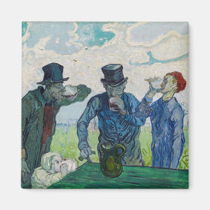 Vincent van Gogh - The Drinkers, after Daumier Magnet