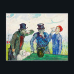 Vincent Van Gogh The Drinkers Fine Art Postcard<br><div class="desc">Vincent Van Gogh Drinkers Fine Art Postcard</div>