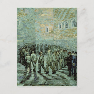 Vincent van Gogh   The Exercise Yard Postcard