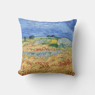 Vincent van Gogh - The fields / Plain at Auvers Cushion