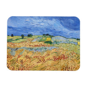 Vincent van Gogh - The fields / Plain at Auvers Magnet
