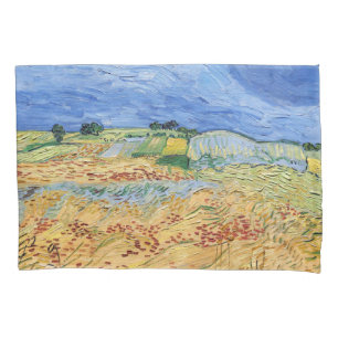 Vincent van Gogh - The fields / Plain at Auvers Pillowcase