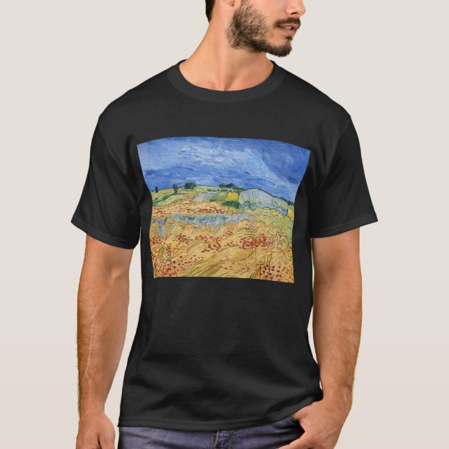 Vincent van Gogh - The fields / Plain at Auvers T-Shirt (Front)