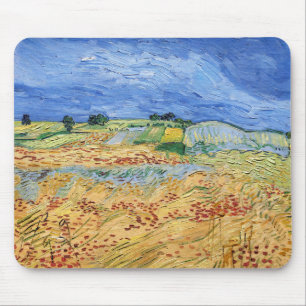 Vincent van Gogh - The Fields / Wheat Fields Mouse Pad