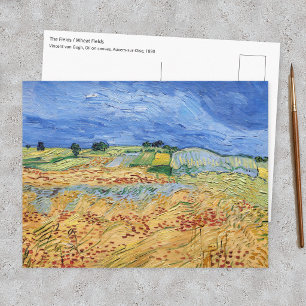 Vincent van Gogh - The Fields / Wheat Fields Postcard