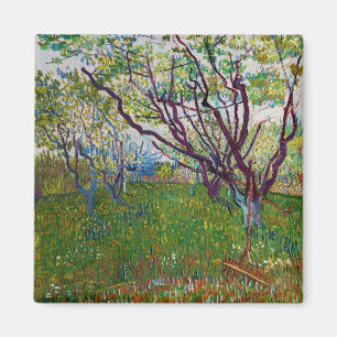 Vincent van Gogh - The Flowering Orchard Magnet