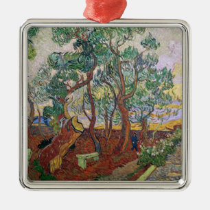 Vincent van Gogh   The Garden of St. Paul Hospital Metal Tree Decoration