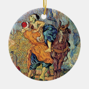 Vincent Van Gogh - The Good Samaritan - Fine Art Ceramic Ornament