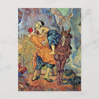 Vincent Van Gogh - The Good Samaritan - Fine Art Postcard