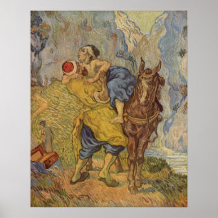 Vincent Van Gogh The Good Samaritan Painting Print