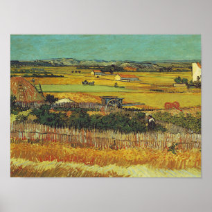 Vincent van Gogh - The harvest Poster