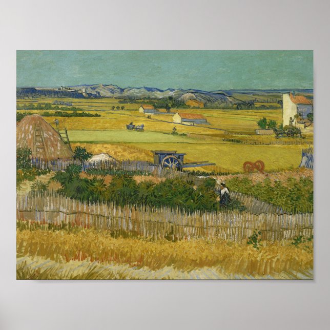 Vincent van Gogh - The Harvest Poster (Front)