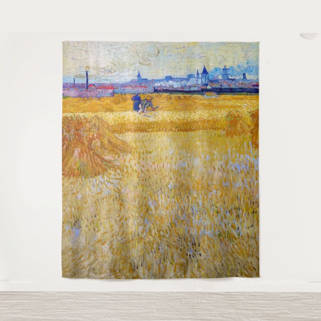 Vincent van Gogh - The Harvesters Tapestry (Front)
