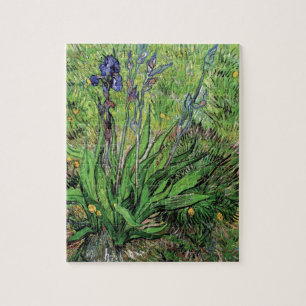Vincent Van Gogh - The Iris Nature Lover Fine Art Jigsaw Puzzle